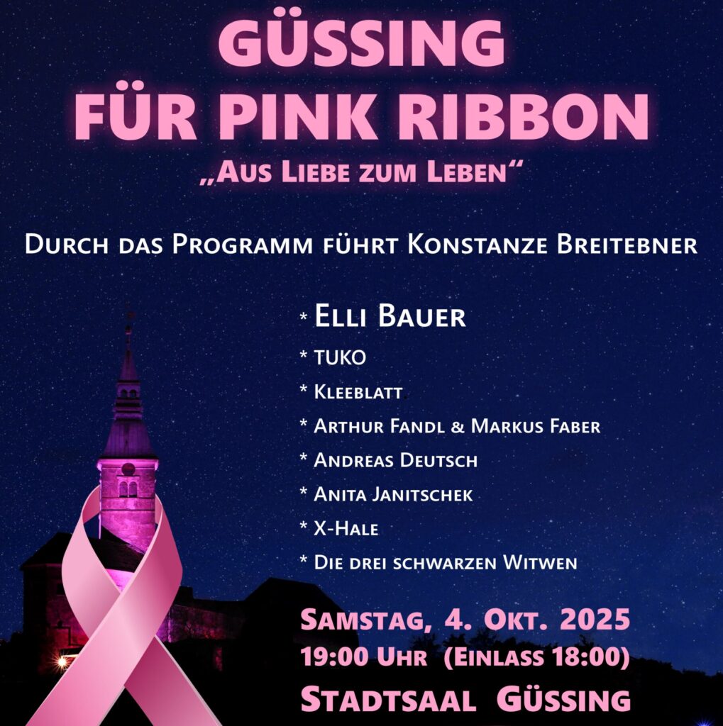Güssing für Pink Ribbon